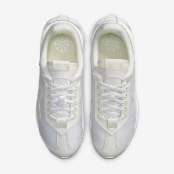 Nike White Cream Sneakers with Retro Design - Picture 2 of 7